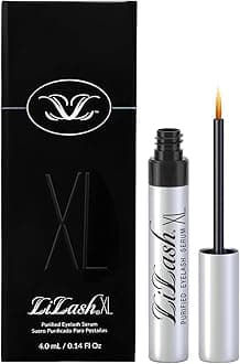 - LiLash XL Eyelash Serum to Grow Longer & Fuller-Looking Lashes - Eyelash Growth Enhancer, Safe for Use with Contacts, Lash Extensions, Sensitive Eyes - Vegan & Cruelty-free (4mL, 6-Month Supply)