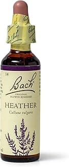 Bach Original Flower Remedies Heather, Reach Out To Others, Empathise & Listen, Emotional Wellness, Natural Flower Essence, 20ml