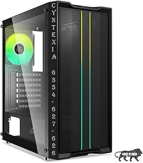 Cyntexia Computer Desktop PC (Core I7-4770 / 08GB RAM / 512GB SSD/HDMI/VGA/Ethernet/HD Graphics 4600 / USB 3.0 / Win 11) Basic Software Installed