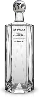 Estuary Blending Sparkling Water - 330 ml | Premium Non-Alcoholic Mixer (Pack of 4, Vodka)