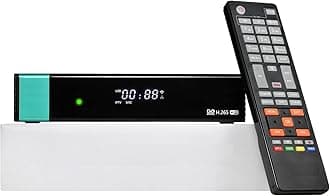 G Media V8X Digital Satellite tv hd Receiver DVB-S/S2/S2X, 1080P Free FTA Satellite Receiver H.265 Built-in 2.4G WiFi SCART+CA, Support Biss Key, YouTube, Cccam, 3G USB dongle, V8 Nova Upgrade