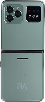 SIAVANTAGE All-New FLIP 1 Flip Dual Sim |Keypad Mobile| with 2.4" Big Display |Flip|Fold|BT Dialer| Voice Changer |Auto Call Recording|Long Lasting Battery| FM|Camera|Feature Phone| Green