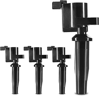 Engine Ignition Coil Pack Set of 4 Compatible with Ford, Mazda Vehicles - 2.0L, 2.3L Engine - Focus 2003-2011, Escape 2005-2008, Transit Connect 2004-2005, 6 2005-2005, Mariner 2005-2008