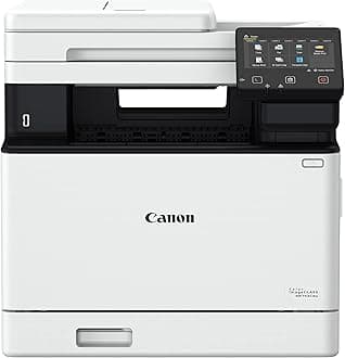 Canon imageCLASS MF753Cdw - Wireless Duplex Color Laser Printer, All-in-One with Scanner, Copier, Fax, Auto Document Feeder, Mobile Ready, 3 Year Limited Warranty, 35 PPM, White