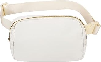 Fanny Pack For Women And Men Crossbody Bag Belt Bag with Adjustable Strap Graduation Gifts Off White