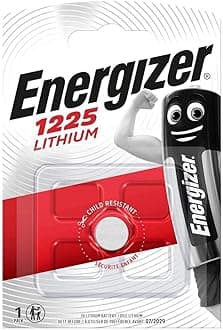 Energizer BR1225 3V Lithium Watch Battery Pack of 5