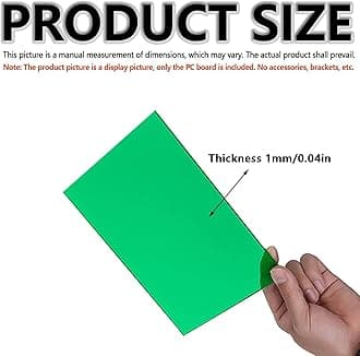 Transparent Polycarbonate Roofing Sheet, Outdoor Patio Greenhouse Panels, UV Rain Protection Rain Pergola Roof Panels, for Patios, Partitions, Etc, Roof(Clear,5.1 x 13.1ft)