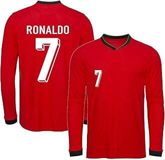 Ronaldo 7 Home Football Jersey Kit Boys 2024/2025 (Kid's, Boy's& Men)