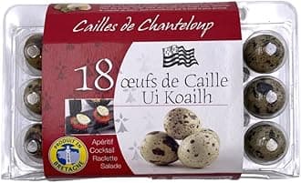 Fresh Quail Eggs, 1 x 18 Eggs