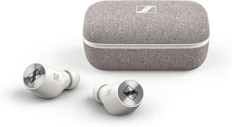 Consumer Audio Momentum True Wireless 2 - Bluetooth Earbuds with Active Noise Cancellation, Smart Pause, Customizable Touch Control and 28-Hour Battery Life - White (M3IETW2 White)