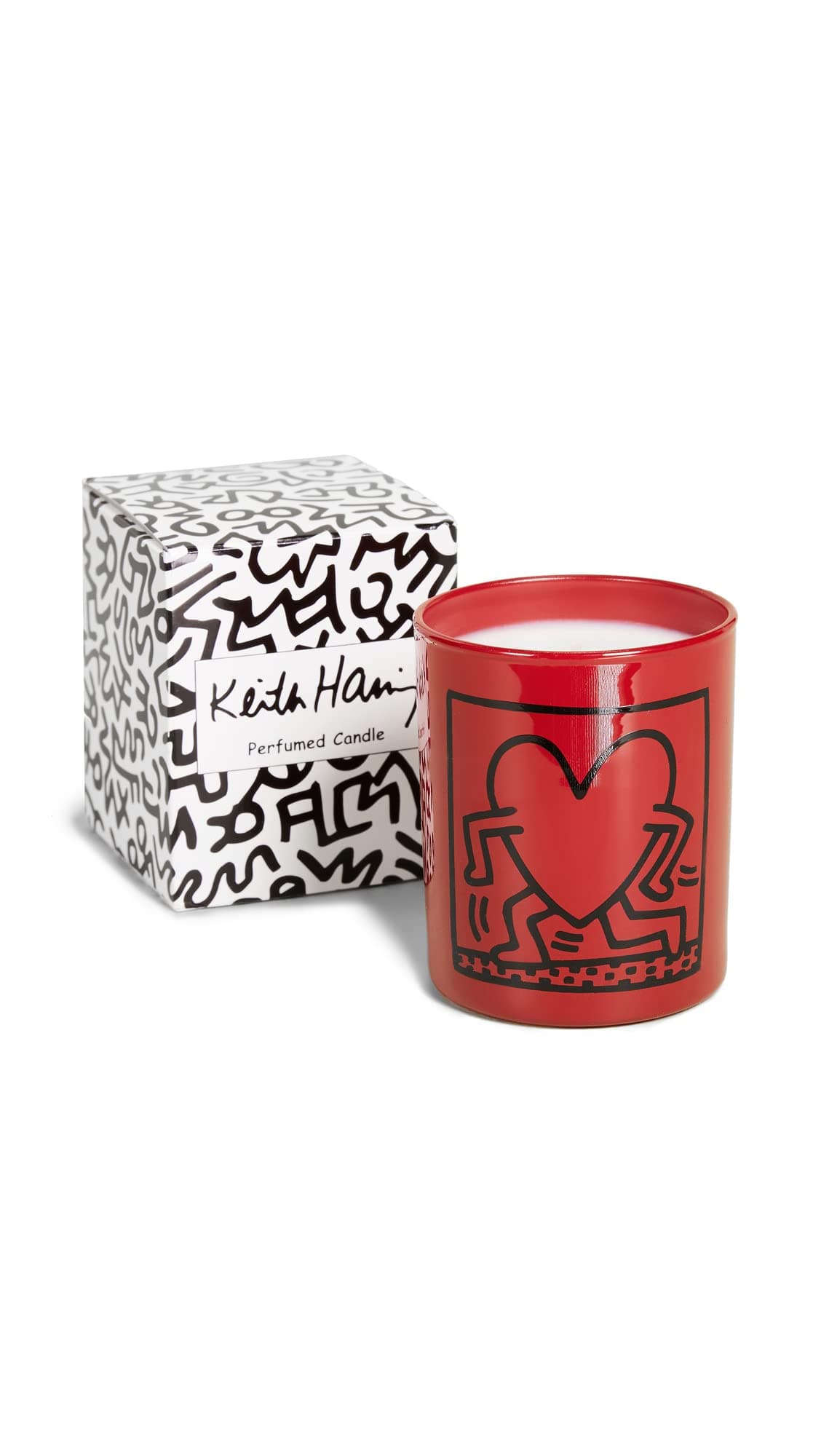 Running Heart Candle