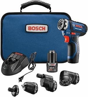 GSR12V-140FCB22 12V Max Drill/Driver with 5-In-1 Flexiclick® System and (2) 2.0 Ah Batteries