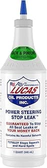 Lucas Oil 10011 Power Steering Stop Leak, 946 ml