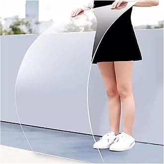 Clear Acrylic Plastic Sheet Polycarbonate Roofing Sheet,Transparent Sunlight Panels,Rainproof PC Endurance Board,Replacement Cladding(2.62 x 3.3ft)