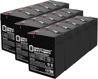 6V 4.5AH SLA Replacement Battery for Jiming JM-6M4.5AC - 15 Pack