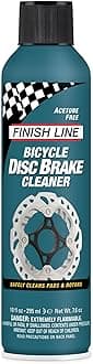 Bike Brake Cleaner Spray Can, Disc Rotor Cleaner, Acetone Formula, Extends Part Life (10 Fl OZ, Gray)