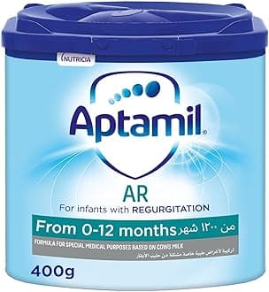 Anti-Regurgitation Infant Formula Milk From Birth to 12 Months, Dietary Management of Regurgitation, Easy To Use Pack, 400g