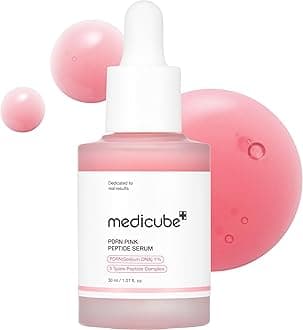 PDRN Pink Peptide Serum Sodium DNA 1%, Pink glow serum, Peptide, Niacinamide, Hydrating & Moisturizing & Plumping, Uneven Skin Tone, Korean Skincare 30ML (1.01 fl.oz., Salmon DNA PDRN)