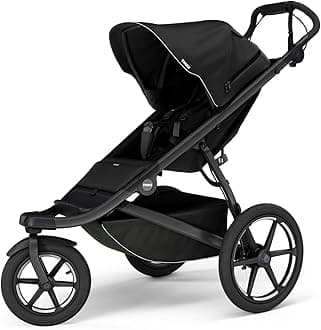 Thule Urban Glide 3 Single Child All-Terrain Stroller, Full-Suspension System, Air-Filled Tires, Upright seat with Adjustable Recline and Built-in legrest