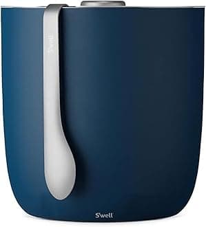 S'well Ice Bucket with Tongs, 68oz, Azurite