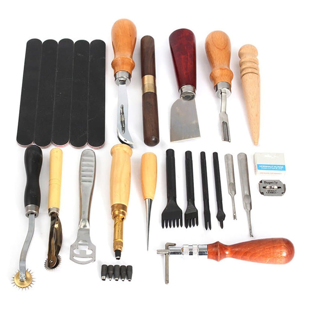 Professional Leather Working Tools (32 pcs)