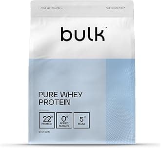 Pure Whey Protein Powder,Banana,22g Protein and 5g BCAAs per Scoop,Whey Concentrate Shake,Low Sugar,Supports Muscle Growth and Repair,Smooth Mixing,Vegetarian,2.5kg