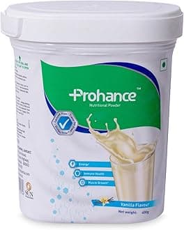 Prohance Nutrition and Food Powder, Vanilla, Pack of 400 g