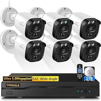 Outdoor Wired Security Camera System Home Video Surveillance Cameras Systems
