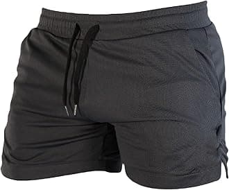 Men's Casual Bodybuilding Gym Shorts Workout Training Quick Dry Short Pants Lightweight Fitness Exercise Shorts
