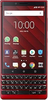 BlackBerry KEY2 Red Unlocked Android Smartphone (AT&T/T-Mobile) 4G LTE, 128GB