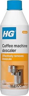HG Coffee Machine Descaler, Tough Scale Remover for Espresso & Pod Machines – 500ml
