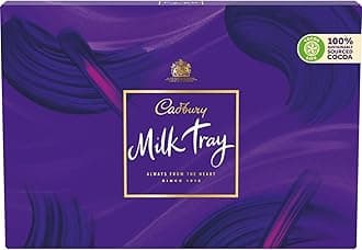 Cadbury Milk Tray Chocolate Box, Assorted Milk Chocolates Gift Set for Birthdays, Anniversaries & Special Occasions, 530 g (Pack of 1)