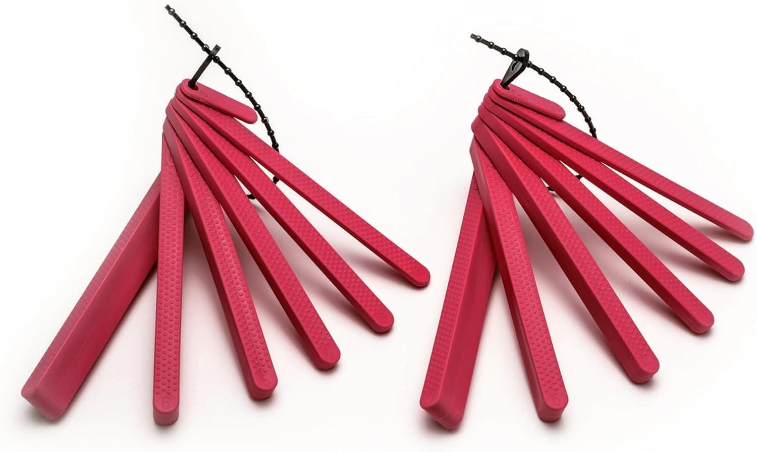 TalkTools Talk Tools Reusable And Durable Jaw Grading Bite Blocks Speech Therapy Tool (Red) -2 Pack