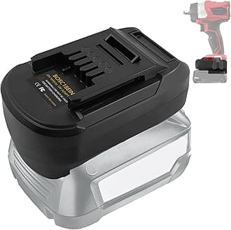 TPDL BOSC18EIN Battery Adapter for Bosch Home and Garden Battery 18 V for Einhell Power Tool, Battery Adapter for Bosch PBA PSB PSR Li-Ion Battery Converter for Einhell Tool (No Battery)