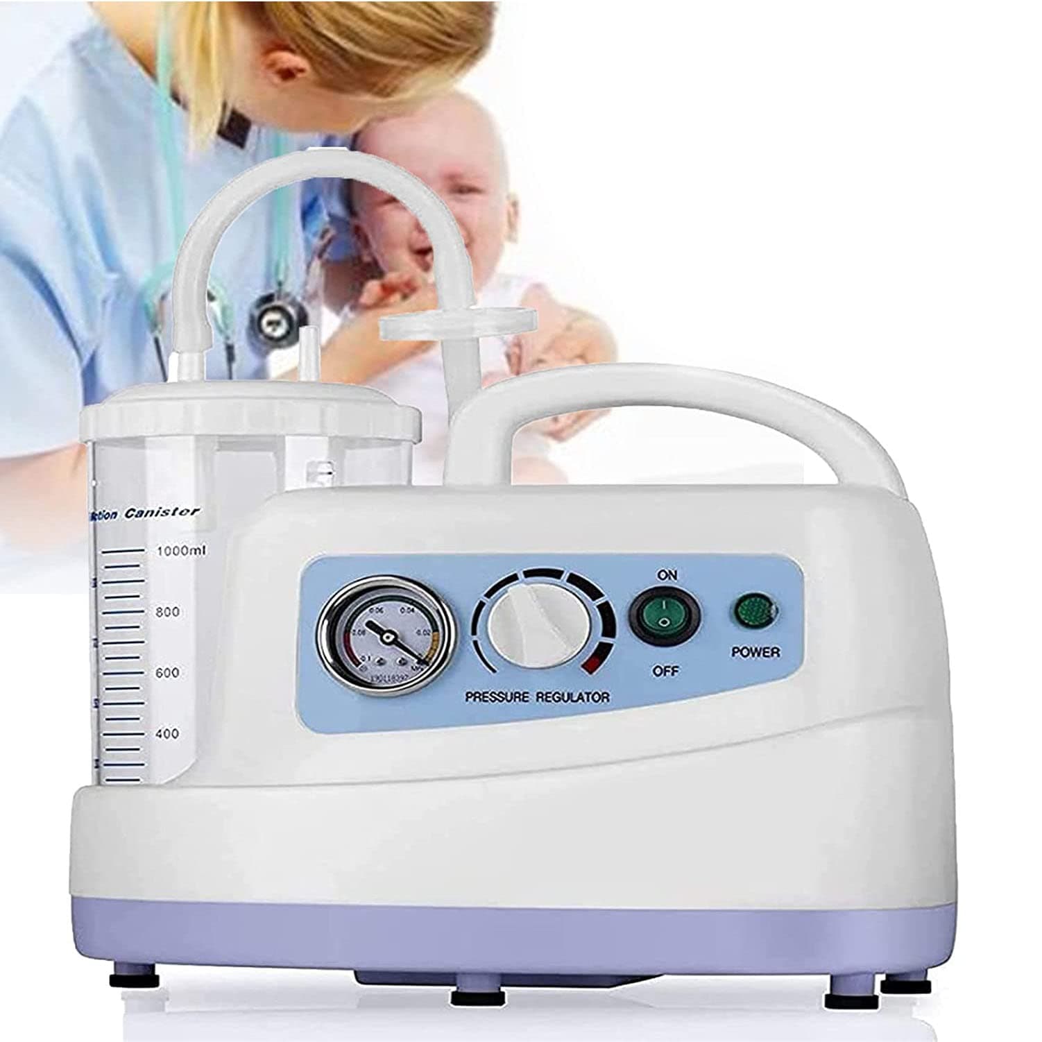 Sputum Suction Machine, Automatic Portable Phlegm Mucus Secretion Machine for Elderly, Household Sputum Suction Device for The Elderly and Adults