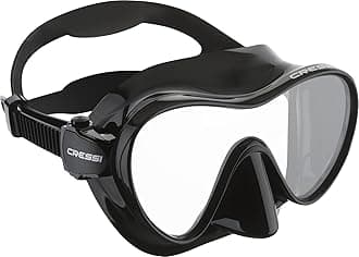 Cressi F1, Scuba Diving Snorkeling Frameless Mask