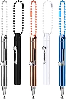 Stylus for Touch Screens, 5Pcs Mini Stylus Pen with Keychain Portable Precision Capacitive Stylus for Cell Phone Tablets Universal Touch Pen for Touchscreen Laptops
