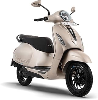 3501 by Bajaj Auto High Speed Electric Scooter with charger - Hazelnut - Ex-Showroom