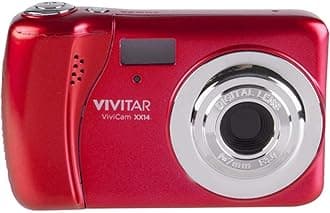 Vivitar VXX14 20.1 MP Selfie Cam Digital Camera, Red