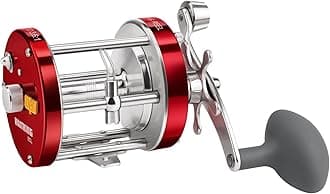 Rover Round Baitcasting Reel, Left Handed Fishing Reel,Rover90
