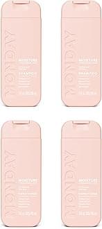 Moisture Shampoo & Conditioner Travel Pack - 3 oz, 90 ML Travel Kit (2 x Shampoo, 2 x Conditioner)