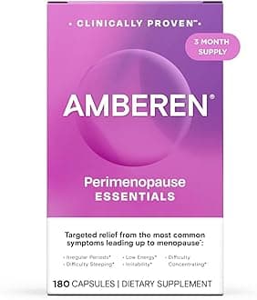 Perimenopause, Peri-Menopause Multi-Symptom Relief, Vitamin B, Vitamin E & Antioxidants Supplement, Helps Support Hormone Balance, Hot Flashes & Night Sweats, Supplements for Women, 180 Count