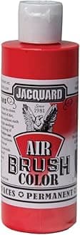 Jacquard Airbrush Colors, Metallic Red