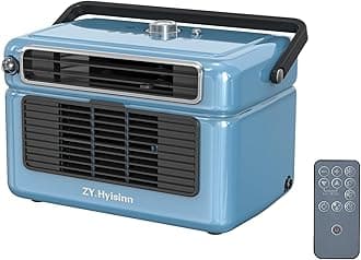 Portable Air Conditioner, 1800BTU Compact Air Cooler,6 Wind Speeds Tent Air Conditioner for Van Life, Camping Tent, Outdoor, Office