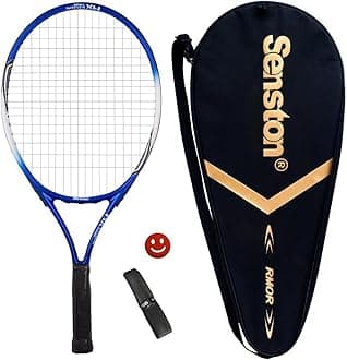 19'' 23'' 25'' Tennis Racket with Racket Bag, Lightweight Tennis Racquet, 1 Grip, 1 Vibration Dampeners