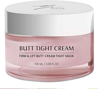 Butt TIGHT Lift Firm Cream - Tighten and Firm Booty, Reduce Loose and Crepey Skin, Cellulite Cream for Visible Firmness, Reduce Cellulite Appearance