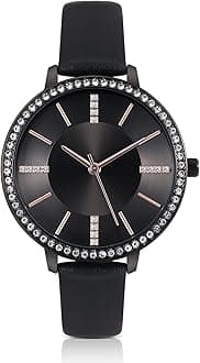 Womens Watches Leather Quartz Watch Waterproof Fashion Wristwatch for Women Ladies Girls