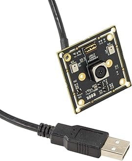 16MP Autofocus USB Camera for Computer with Microphone, 1/2.8" IMX298 Mini UVC USB2.0 4K Video Webcam, with 3.3ft/1m Cable for Windows, Linux, Android and Mac OS