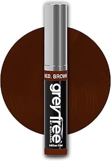 Greyfree Professional Temporary Hair Color, Medium Brown, 0.25 Ounce