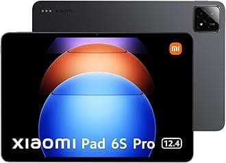 Xiaomi Pad 6S Pro (256GB + 8GB) WiFi Version 12.4 inches 3k 144Hz 10000mAh Bluetooth 5.3 (6 Speakers) 50MP Camera (Graphite Gray)